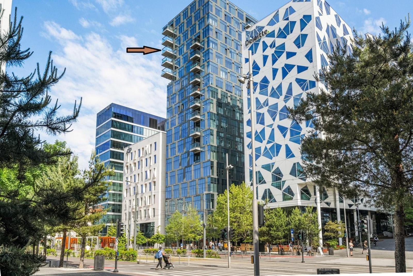Modern 2Bed Room Sea View Apartment @ Oslo Barcode Exterior photo